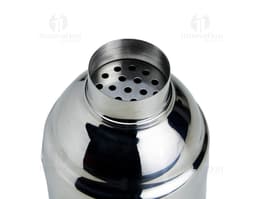 Shaker de Coquetel Inox 600ml - Perfeito para preparar drinks deliciosos em casa ou no bar. Produto de alta qualidade, ideal