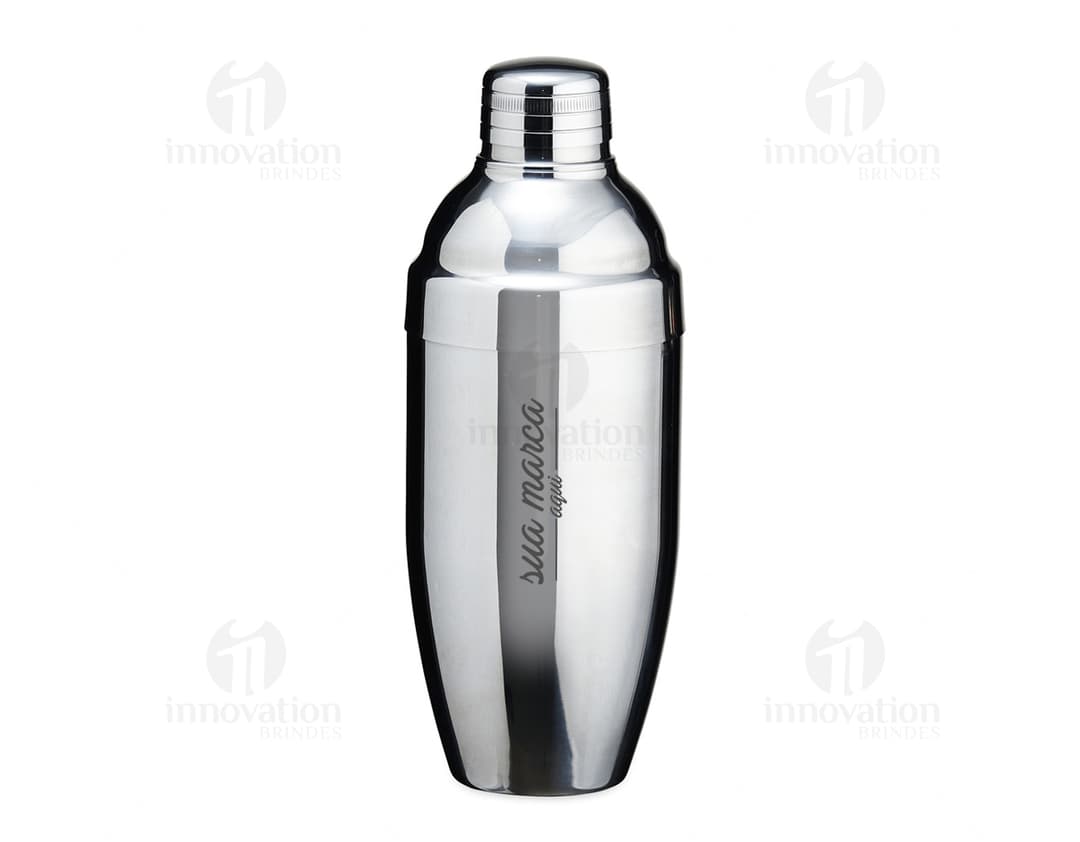Coqueteleira Inox 750ml - Prepare os melhores drinks com nossa coqueteleira em aço inoxidável de 750ml. Perfeita para agitar