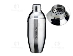 Coqueteleira inox 750ml para preparar deliciosas bebidas com estilo e praticidade. Feita de material de alta qualidade, é