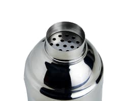 Coqueteleira inox 750ml: prepare drinks incríveis com estilo e praticidade! Perfeita para qualquer ocasião, essa coqueteleira