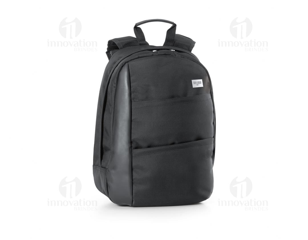 Mochila para notebook preta, moderna e elegante. Ideal para viagens de negócios ou lazer. Compartimento acolchoado e alças