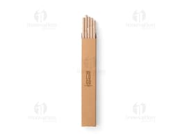 Conjunto de 10 canudos em papel kraft - Ideais para festas, churrascos e eventos. Ecológicos e sustentáveis, os canudos são