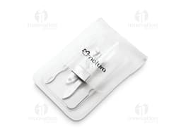 Kit de manicure completo para cuidar das suas unhas em casa. Inclui todos os acessórios indispensáveis para manter suas mãos