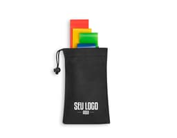 Conjunto de 4 bandas elásticas para escritório e home office. Ideal para organização e praticidade. Frete grátis para todo o