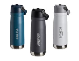 Garrafa Térmica 650ml - Garanta bebidas sempre frescas em qualquer lugar com nossa garrafa térmica de 650ml. Com design