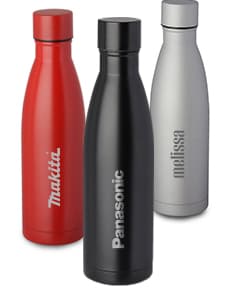Garrafa Térmica 500ml - Ideal para manter suas bebidas geladas por mais tempo. Perfeita para viagens, prática e funcional.