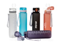 Garrafa Plástica 1 Litro - Prática e versátil para seu dia a dia! Com design clean e capacidade de 1 litro, ideal para