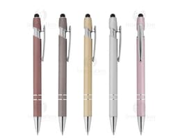Caneta metal touch: sofisticação e praticidade em um só produto! Perfeita para escrever e também usar em telas touch screen.