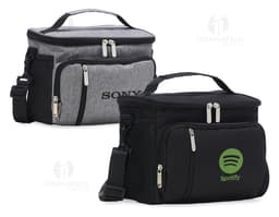 Bolsa Térmica 9 Litros c/ Compartimentos, ideal para transporte de alimentos e bebidas. Resistente, prática e com amplo