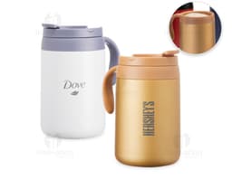 Caneca Térmica 500ml - Mantenha sua bebida favorita quente por mais tempo com estilo e praticidade! Perfeita para o dia a dia