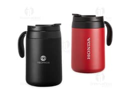 Caneca térmica 500ml - Mantenha sua bebida sempre quentinha com a caneca térmica de 500ml. Perfeita para viagens, passeios e