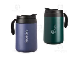 Caneca térmica 500ml: mantenha suas bebidas quentes ou geladas por mais tempo com essa caneca resistente e prática. Perfeita