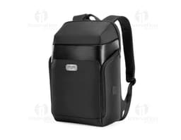 Imagem de uma mochila premium para viagens, com diversos compartimentos e design elegante. Ideal para armazenar dispositivos