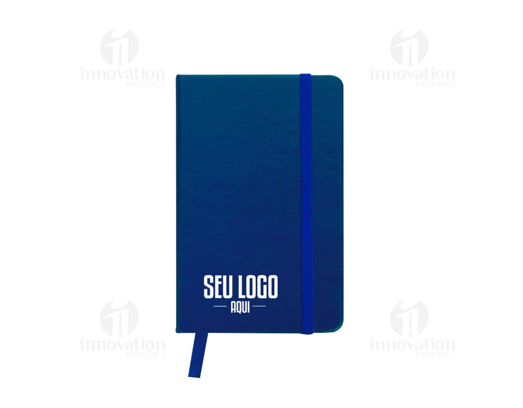 Moleskine em couro sintético de alta qualidade, perfeito para anotações e organização. Com medidas de 14,4 x 8,8, é ideal