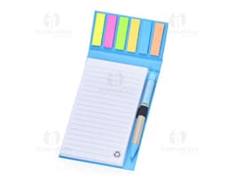 Bloco de anotações personalizado para seu negócio. Ideal para reuniões, brainstorming e organização do dia a dia