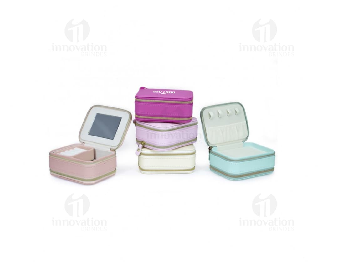 Porta Joias moderno e prático para organizar seus acessórios. Ideal para guardar suas joias e acessórios de forma segura e