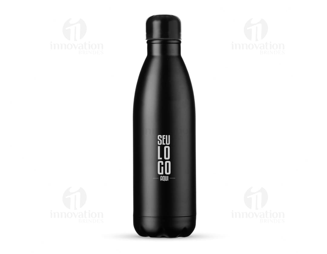 Garrafa Térmica Inox 1L - Mantenha suas bebidas quentes ou frias por mais tempo com esta incrível garrafa térmica de 1 litro.