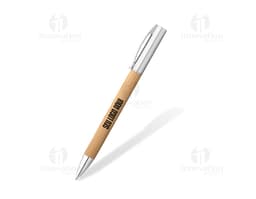 Caneta em bambu de design elegante para escrita suave e confortável. Ideal para uso no escritório, na escola ou em casa.