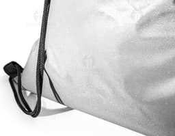 Mochila Saco Preto Transparente - Prático e Estiloso para o Dia a Dia! Esta mochila saco é perfeita para quem busca