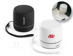 Caixa de Som Bluetooth Premium em Aço Cromado - Qualidade de Som Imersiva e Design Elegante. Perfeito para Estúdio, Karaoke e
