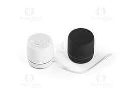 Caixa de som metálica de alta tecnologia para estúdios de áudio. Design moderno em metal cromado, ideal para performances
