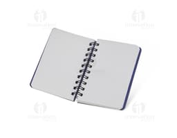 Bloco de anotações Kraft 14x10 com capa em papel, espaço em branco para escrever mensagens, lembretes e notas. Ideal para uso