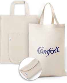 Bolsa de algodão reciclado dobrável, com design vintage. Feita de material eletrônico antigo, com espaço vazio para colocar