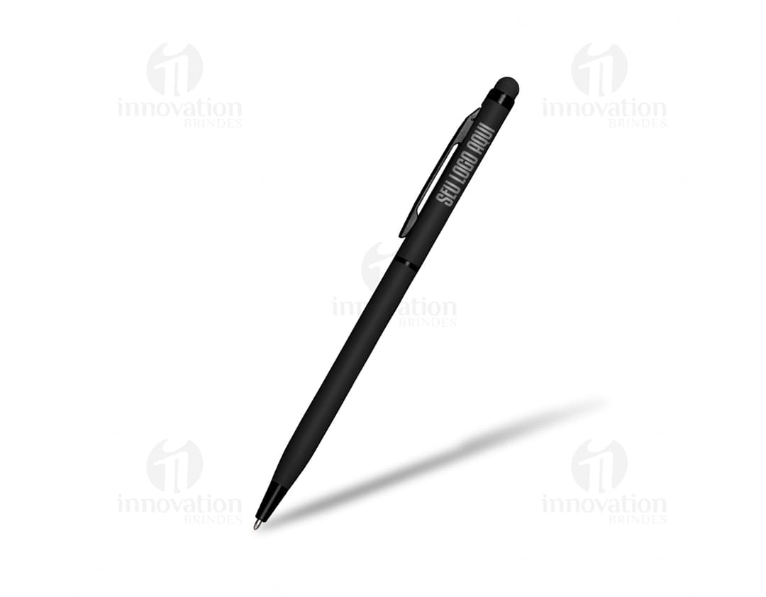 Caneta de metal touch para escrita e dispositivos touch. Ideal para trabalho, estudo e negócios. Design sofisticado e