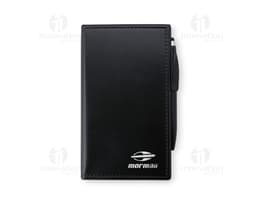 Kit para anotações com caneta, perfeito para organização e praticidade no dia a dia. Ideal para reuniões de negócios ou