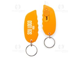 Chaveiro estilete: prático e funcional para o dia a dia. Com design moderno, ideal para quem busca versatilidade e estilo em