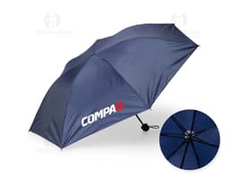 Guarda chuva manual de nylon vinil com design moderno em tons coloridos e vibrantes. A estrutura em aço proporciona proteção