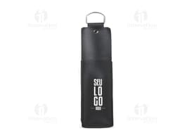 Porta Vinho Bidim - Suporte plástico para transporte com alça resistente e segura. Ideal para manter sua garrafa em