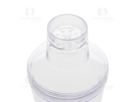 Coqueteleira de acrílico 565ml para drinks frescos e saudáveis. Mantenha a higiene e a praticidade com esse item essencial