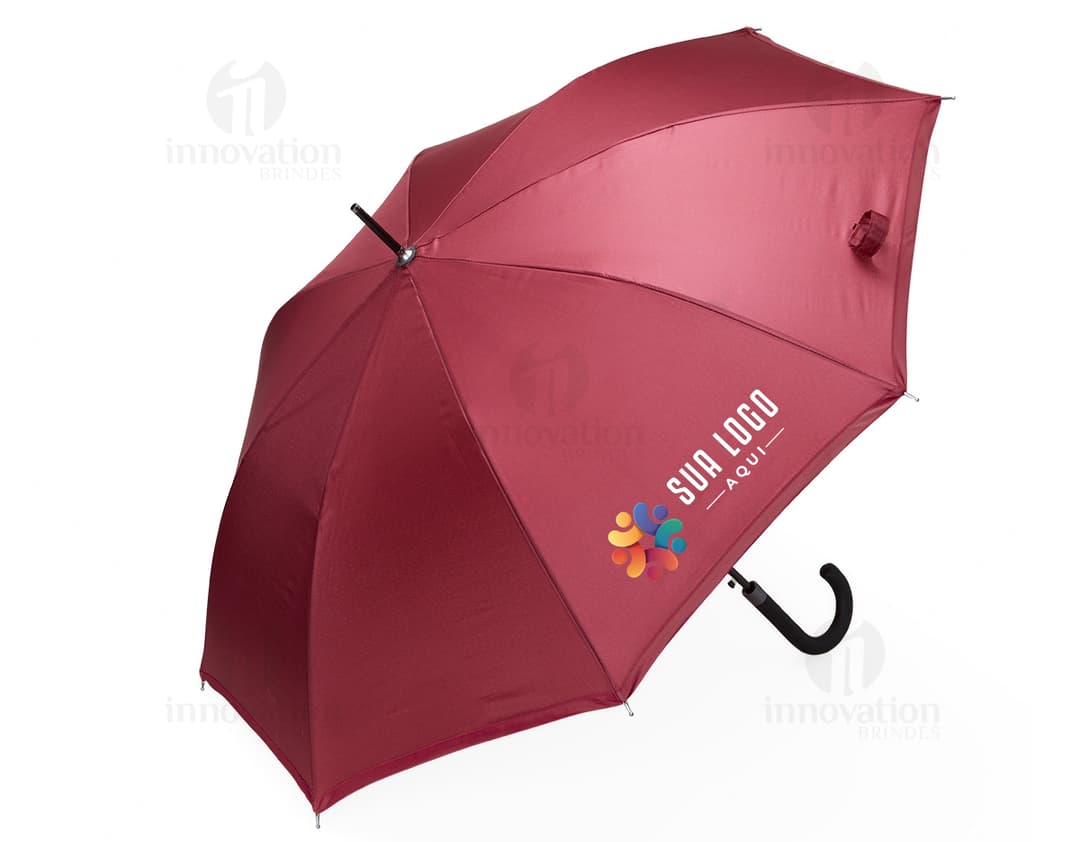 Guarda-chuva automático: proteção fashion em dias de sol e chuva. Feito em nylon resistente, é o acessório perfeito para