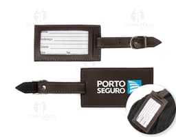 Tag Identificador de Bagagem em Metal com Design Moderno. Perfeito para identificar sua bagagem de forma segura e prática