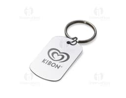 Chaveiro de metal plaquinha: adorno elegante e sofisticado para o seu dia a dia. Perfeito para presentear alguém especial ou