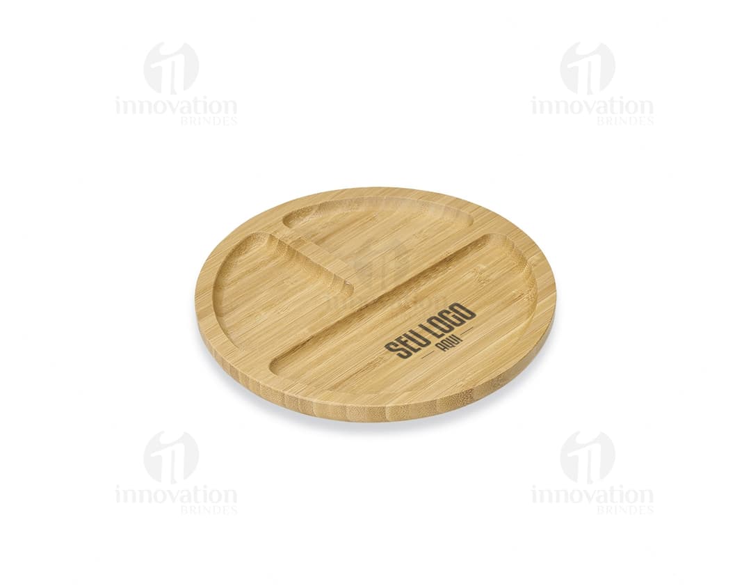 Petisqueira pequena de madeira perfeita para servir snacks saudáveis e deliciosos. Ideal para decoração de cozinha e como