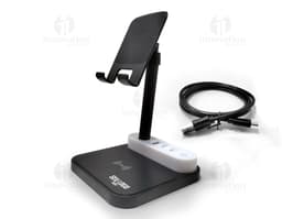 Base de Carregamento com Suporte - A solução perfeita para manter seus dispositivos carregados e organizados. Conecte seu