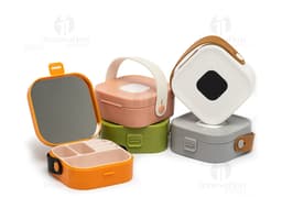 Porta jóia com espelho - Organize suas joias com praticidade e segurança. Design moderno e funcional para guardar seus