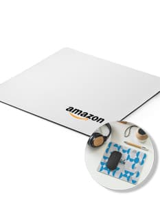 O mouse pad em borracha é perfeito para personalizar seu espaço de trabalho! Tenha sempre à mão suas anotações, lembretes e