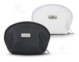 Necessaire de couro sintético elegante para armazenar seus pertences com segurança e estilo. Perfeito para viagens ou uso