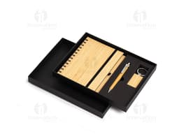 Kit Executivo Ecológico 3 Peças - Notebook, Binder, e Capa Protetora. Ideal para o escritório, negócios e estudos. Produto