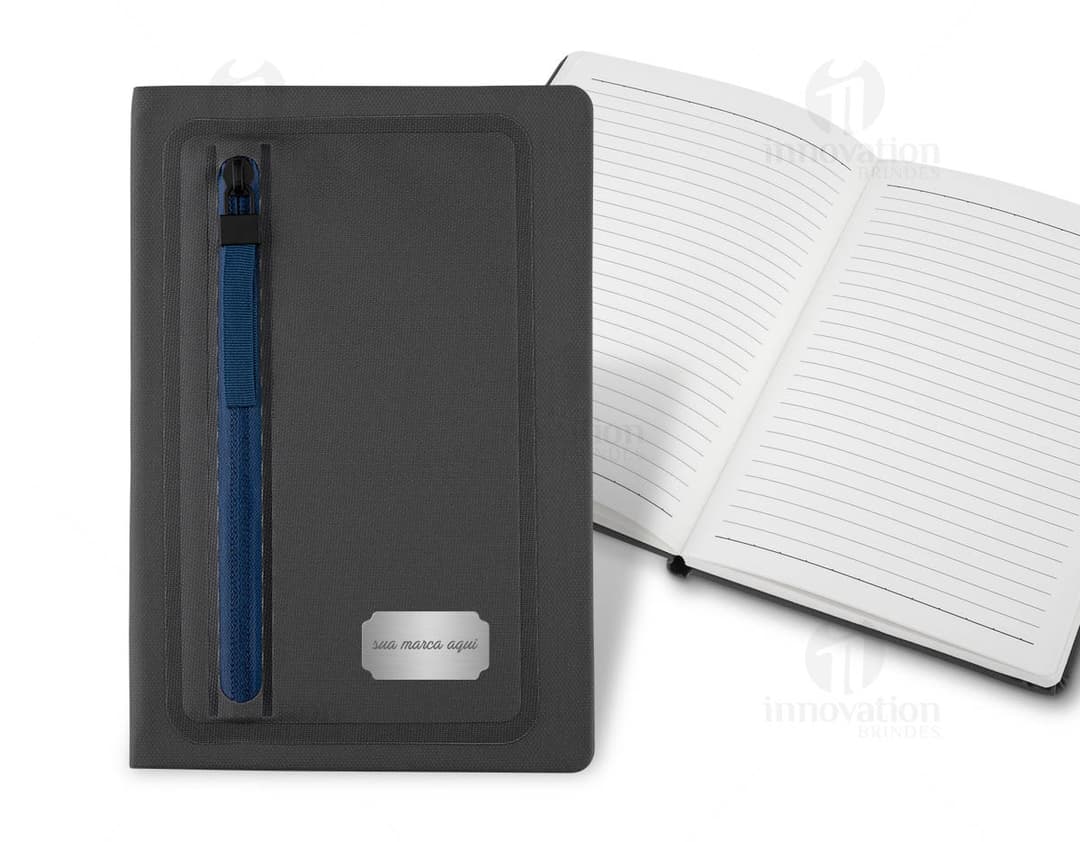 Bloco de anotações 21x15cm ideal para anotações rápidas e organização. Perfeito para uso profissional, acadêmico ou pessoal.