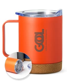 Caneca Térmica com Cortiça de 400ml.