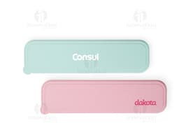 Kit Talheres 3 Peças em aço inoxidável na cor prata. O conjunto inclui uma faca, garfo e colher com cabo elegante e design