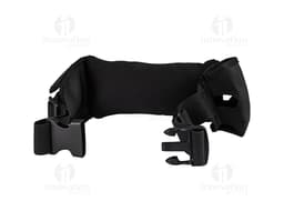 Pochete Esportiva Neoprene preta para uso durante atividades físicas.