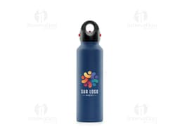 Garrafa térmica de 620ml, ideal para armazenar líquidos, como água, sucos ou chás. Feita de material resistente e