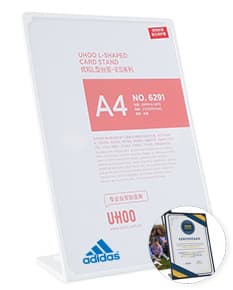 Expositor Porta Retrato A4 para web site template de negócios, moderno e criativo. Perfeito para design de cartão de visita. Elemento gráfico clean com layout blank para banner e identidade corporativa. Icon de envelope de comunicação para site de empresa com menu de navegação. Arte original em formato de quadro vintage com ornamento e número do ano. Tecnologia digital para exibir fotos de forma elegante e sofisticada.