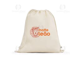 BELIZE Sacola tipo mochila 100 algodão orgânico 140 gm²