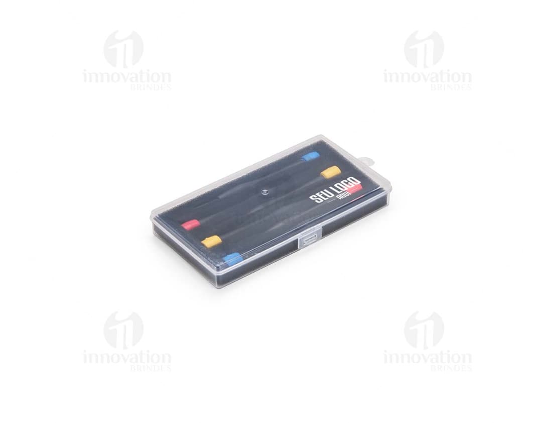 Kit ferramenta composto por 6 peças diversas.